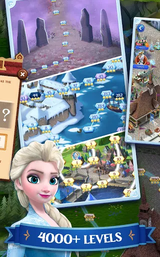 Disney Frozen Free Fall Games screen 1